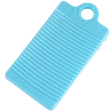 Happyj 迷你浴室方形洗衣板, 1個, 藍色