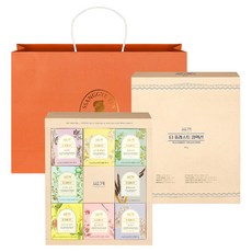 SSANGGYE 茶森林精選禮盒組, 傳統茶 8種 x 5入 + 購物袋, 1套