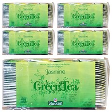Stassen 司迪生 茉莉綠茶, 1.5g, 100包, 5袋