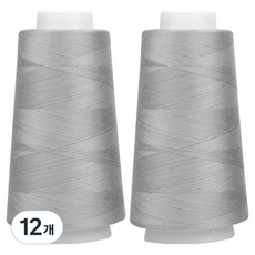 Unique Premium OWL 包芯線 45支2合股, 39 灰色, 12個