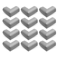 3M 角落防撞條 灰色 12入, 1個