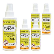 일양약품 모기오프 스프레이 이카리딘, 120ml, 5개