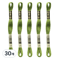 브랜드얀 DMC 자수실 25번 면사, 470번, 30개