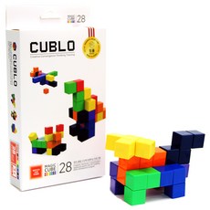 魔方磁鐵塊 20mm 28p, 混合顏色