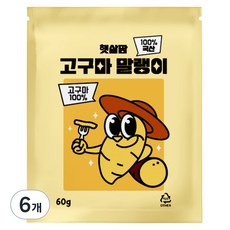 햇살팜 國產地瓜乾, 6個, 60g