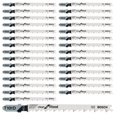 BOSCH 博世 木工用曲線鋸片 T101D, 30個
