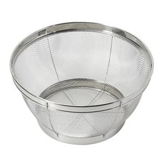 PEARL LIFE 珍珠金屬 不鏽鋼廚房濾網 附腳座, 1個