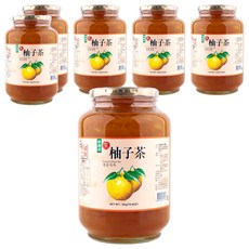 韓味不二 生黃金柚子茶, 2kg, 1入, 6罐