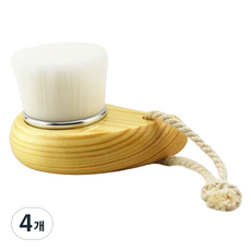 DeepTalk 深層清潔微細毛原木潔面刷 DT0339, 4個, 銀色