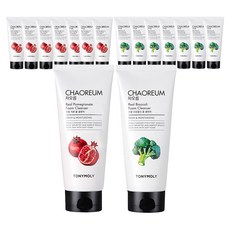 TONYMOLY Chaoreum Real 潔面泡棉 4件套, 4組