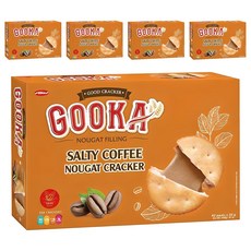 Bibica 咖啡鹽味牛餅軋乾, 5盒, 400g