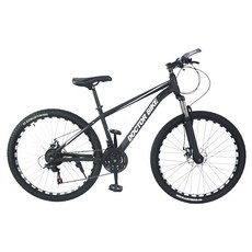 닥터바이크 F-27 ROCKET MTB 스틸 디스크 브레이크 16kg 신장 165~185cm, 멧블랙, 170cm, 1개