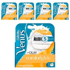 질레트 비너스 올레이 면도날, 3개입, 5개