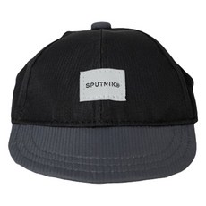 SPUTNIK 寵物帽, 2XL 黑色, 大型犬適用, 時尚遮陽寵物配件, 1個