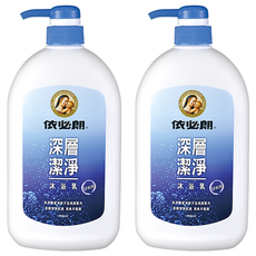 依必朗 深層潔淨沐浴乳, 1L, 2瓶