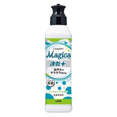 LION 獅王 CHARMY Magica 台灣公司貨 速乾洗潔精 柑橘薄荷, 220ml, 1瓶