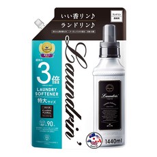 Laundrin' 朗德林 香水柔軟精 經典花香 補充包 溫和安全 專為嬰兒衣物設計, 1.44L, 1包