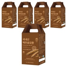 유기농마루 정품 국내산 맥주효모환 100p, 200g, 5개