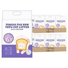 Tamsaa 新版豆腐貓砂, 薰衣草香 7L, 12包