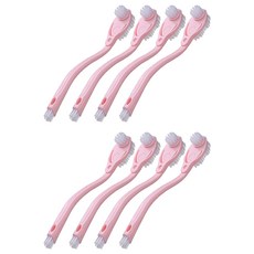 克林運動鞋刷, 粉紅色, 8個