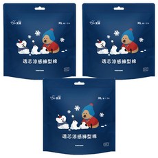 icon 愛康 透芯涼感褲型棉 DINOTAENG特別款, XL(90~115cm), 2片, 3包