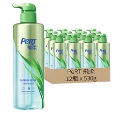 PeRT 飛柔 淨油柔順鼠尾草香氛洗髮露, 530g, 12瓶