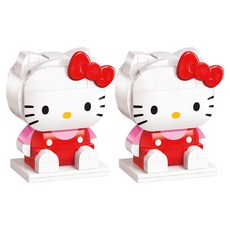 Hello Kitty 三麗鷗卡通人物塊可愛, 2個