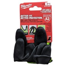 Milwaukee 美沃奇 台灣公司貨 2級防割手套 48-73-8922, L號, 1雙, 紅黑