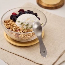 바겐슈타이거 스텐304 디저트 커트러리 오벌 스푼, 1개