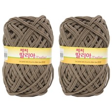 쎄비 딸리아 뜨개실, 131 코코아, 2개