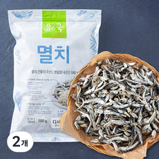 풀스쿡 다시멸치, 500g, 2개