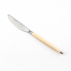 Bogen Le bien 緞面餐具 餐刀, 1個, 米色