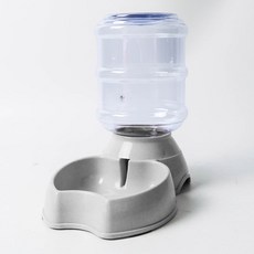 DING DONG PET 半自動寵物餵食器, 灰色, 1個