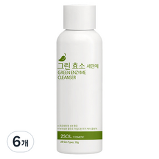 2SOL 綠色酵素洗面乳, 6個, 50g