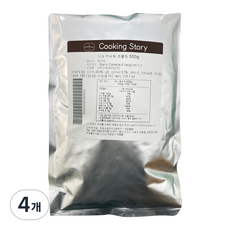 烹飪故事比利時黑巧克力, 4個, 500g