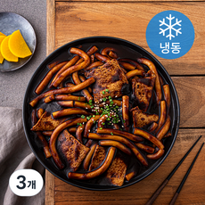 프레시오늘 쫄봉이 즉석 짜장떡볶이 (냉동), 710g, 3개