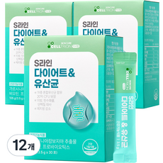 이너랩 S라인 다이어트 유산균, 105g, 12개