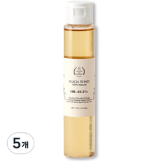 허니바이허니 아카시아 튜브꿀, 120g, 5개