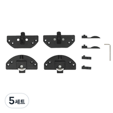 올고르 가구용 슬라이딩 호차 세트, 5세트
