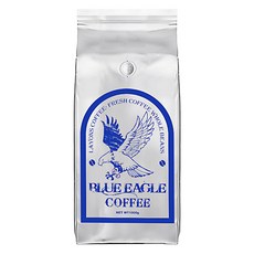 LAYONS COFFEE 雷恩獅咖啡 BLUE EAGLE 中深烘培, 1kg, 1包, Whole Bean