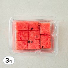 곰곰 맛있는 조각 수박, 3개, 300g