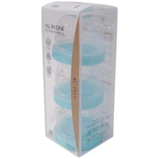 KU.KU Duckbill 酷咕鴨 PLUS 純真之瞳疊疊樂奶粉罐 Set, All in One 多功能, 氣泡藍色, 1組