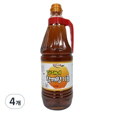 Haechannarae 達田內 芝麻香油, 4個, 1.5L