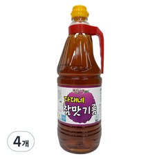 Haechannarae 達代家 美味香油, 1.5L, 4個
