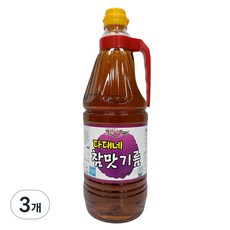 Haechannarae 達代家 美味香油, 1.5L, 3個