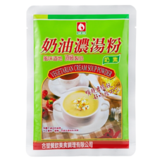 台塑餐飲 奶油濃湯粉 奶素, 100g, 1包
