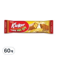 CROWN 皇冠 Kicker巧克力糙米棒, 28g, 60條