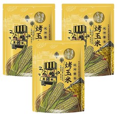 滬尾漁家 烤玉米-醬香風味, 70g, 3包