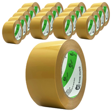 Shin Hung 輕包裝盒膠帶黃 57mic x 80m, 18個