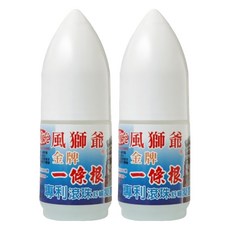 風獅爺 一條根滾珠凝露 涼感 40g, 1入, 2瓶